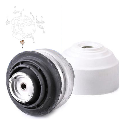 Coxim Motor Direito Mercedes C240 2.6 4-matic 2002-2007