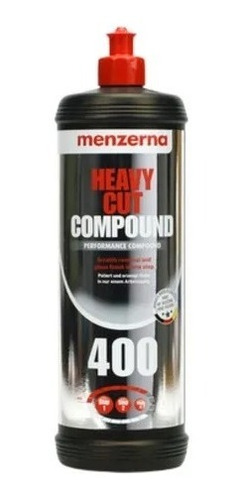Imagen 1 de 4 de Menzerna 400 Heavy Cut Compound 1 Litro