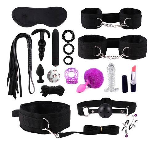 Kit Set Sado Bondage Juguetes Sexuales