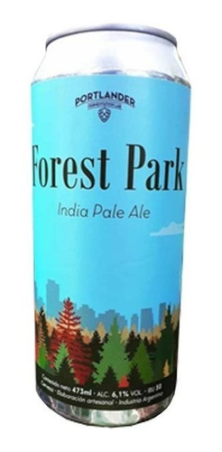 Cerveza Artesanal Ipa Forest Park Lata 473cc