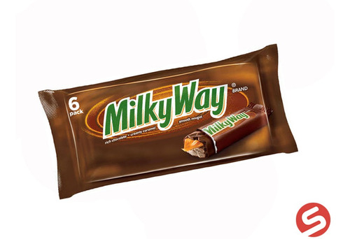 Milky Way Chocolate Caramelo Nougat 6 Barras