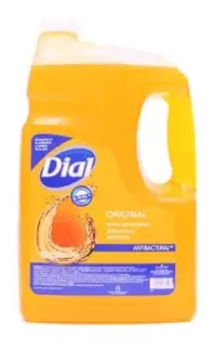 Jabón Líquido Dial Para Manos Original Antibacterial 3.78l