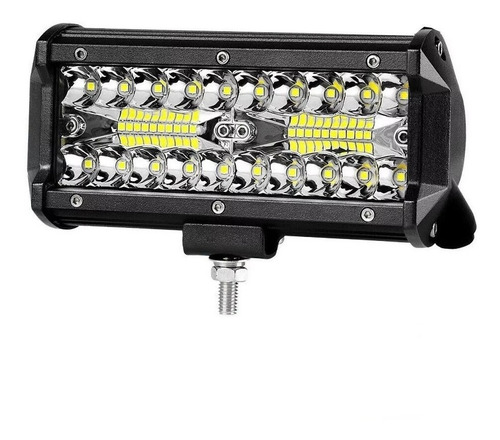 Faro Auxiliar Led 120w Spot Flood Off Road Moto 4x4