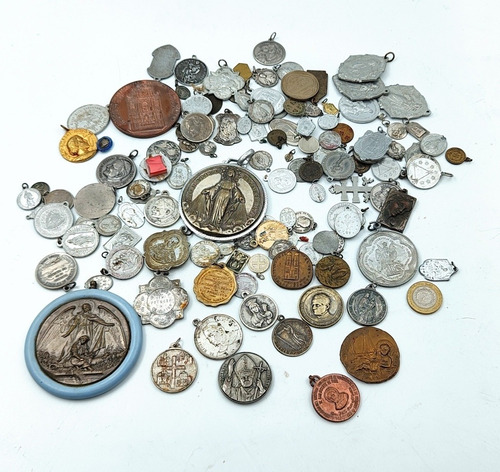 Medallas Antiguas Coleccion Religion (lote) - Numismatica