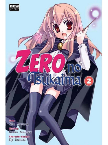 Mangá Zero No Tsukaima Volume 02° Lacrado New Pop