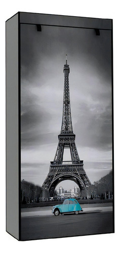 Zapatera Organizador 8 Repisas Torre Eiffel 24 Zapatos Hogar