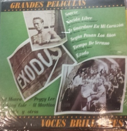 Grandes Peliculas Voces Brillantes Volumen 1 Nat Cole Lp Pvl