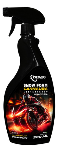 Snow Foam Con Cera Carnauba Para Motocicleta Trinik 500ml