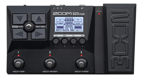 Zoom G2x - Procesador Multiefectos De Cuatro Guitarras Con .