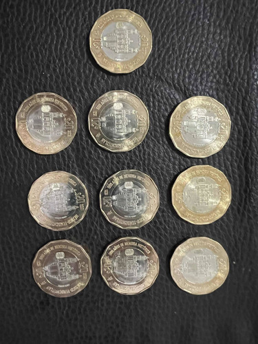 Moneda Conmemorativa 20 Pesos 500 Años México-tenochtitlan