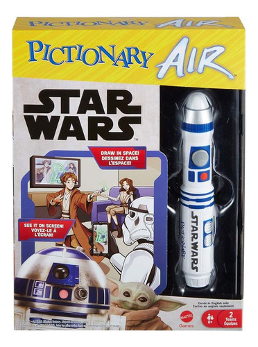 Juego De Mesa Pictionary Air Star Wars Para 2 Equipos (Usado)