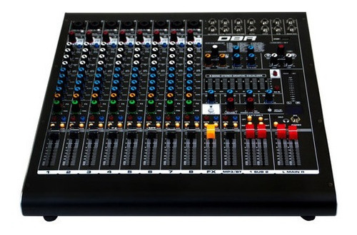 Mesa De Som Mixer Dbr Dm8usb 8 Canais Bluetooth Usb Xlr Bivolt