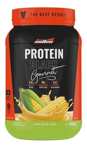 Protein Black Premium Milho Verde 840gr - New Millen