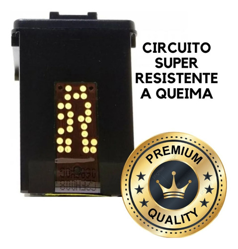 Cartucho 667 Preto Recarregável Advantage 2376 2774 2874