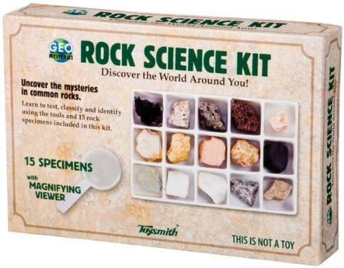 Kit Ciencia Rocas Para Niños Geólogos