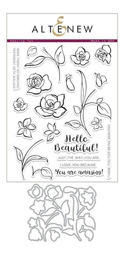 Imagem 1 de 3 de Amazing You Stamp & Die Set