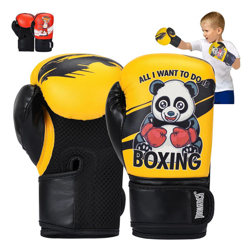 Guante De Boxeo Para Niños De 4 Oz Y 6 Oz, Guantes De Saco D