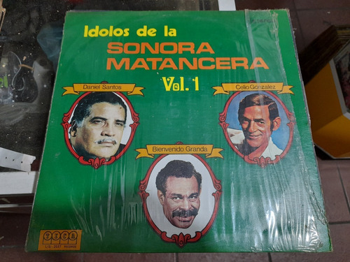 Lp Ídolos De La Sonora Matancera Vol 1 En Acetato,long Play