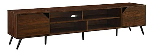 Mueble Tv Abierto  Nora, 90 ?, 80 , Nogal Oscuro