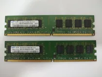 Comprar 2 X 1gb Ddr2 667mhz Pc2 5300u Sdram Para Desktop