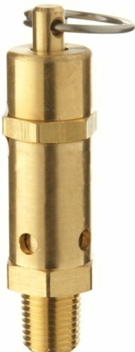 Kingston 112css Series Brass Asme-code Safety Valve, 40 Psi