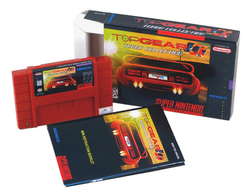 Colección Top Gear Turbo Super Nintendo Snes Completa