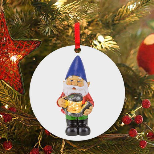 . Colgante Divertido Con Estampado De Papá Noel En Forma De