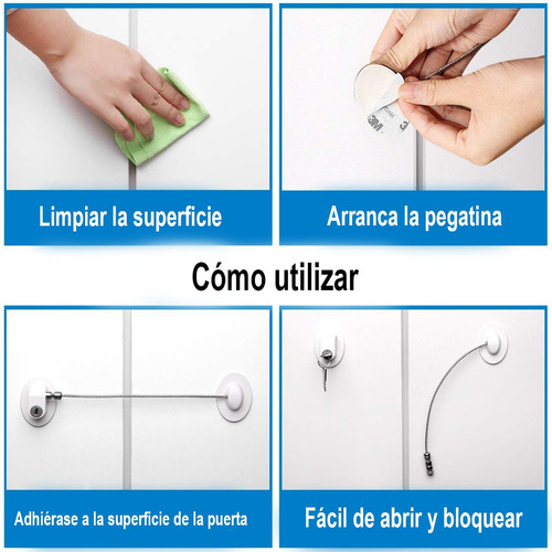 Mini Cerradura De Nevera, Cerradura De Seguridad Para Niños