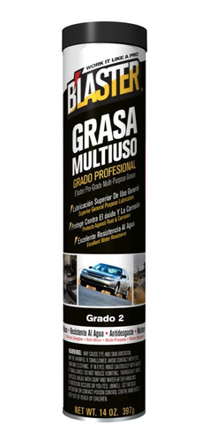 Grasa Multiuso Profesional Grado2 B´laster 14oz/424ml/397gr