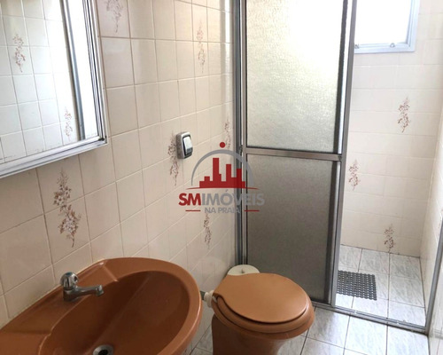 Imagem 11 de 17 de Apartamento De 2 Dormitórios, 1 Suíte, Vista Para O Mar No Boqueirão Em Praia Grande. - Ap03080 - 70654017