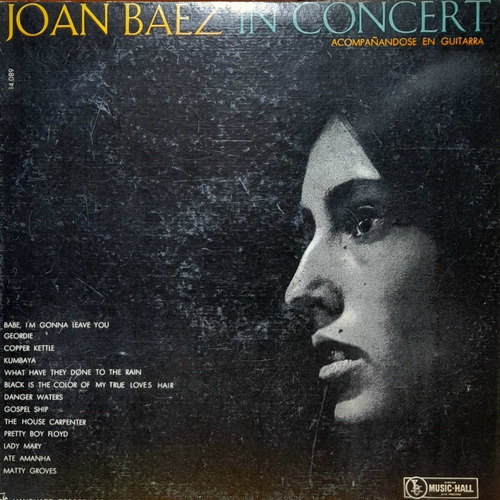 Lp Joan Baez (in Concert)