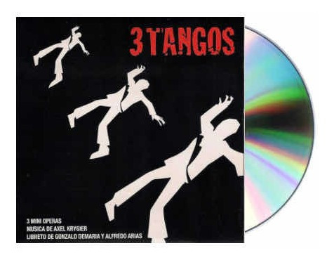 Axel Krygier 3 Tangos Cd Nuevo