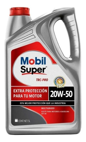 Aceite Para Motores Mobil Super 20w-50 Trc 5l