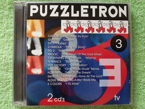 Eam Cd Doble Puzzletron 3 1995 Fun Factory 2 Colors N Trance