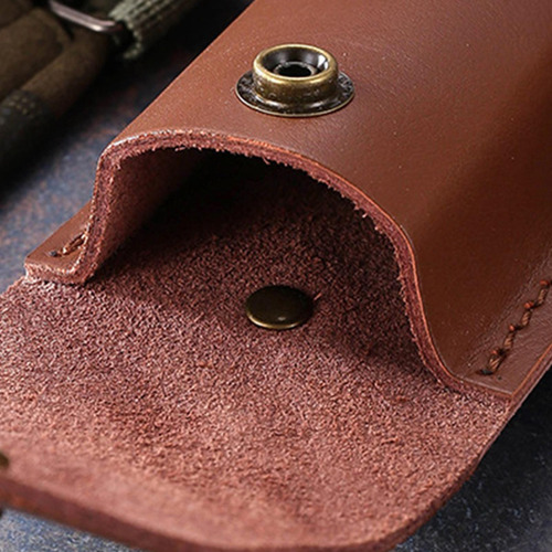 2 Funda Para Bolsa De Cuchillo, Funda De Cuero, Funda