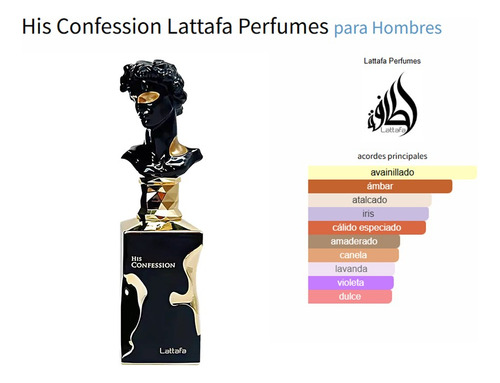 Lattafa His Confession Eau De Parfum 100ml Premium