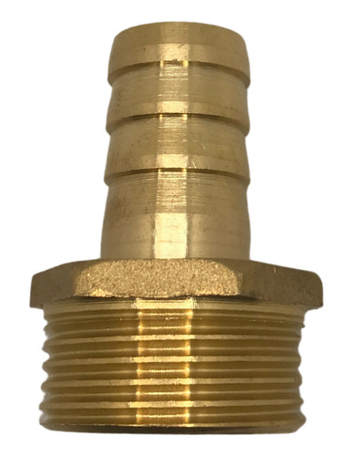 3 Adaptador Em Latão Espigão Rosca Macho 3/4 X Mangueira 1/2