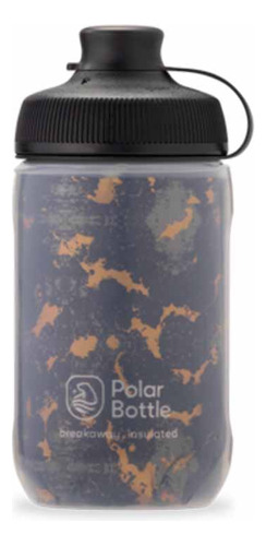 Botella De Agua Térmica Para Ciclismo 350ml Polar Bottle Color Shatter Charcoal Copper