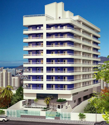 Imagem 1 de 12 de Apartamento, 2 Dorms Com 75.69 M² - Caiçara - Praia Grande - Ref.: Ra135 - Ra135