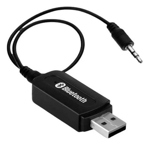 Receptor Bluetooth Usb Áudio Stereo Transmissor P2 Músicas