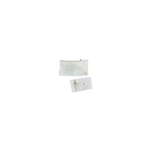 Hebilla Rectangular Blanco De 1 1/2  (38 Mm) 1 3/4  (44...