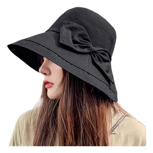 Sombrero Para El Sol Para Mujer, Protección Uv, Plegable.