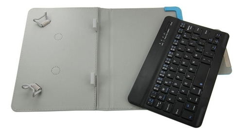 B Funda Pu Con Teclado Bluetooth Para Tableta De 10,1