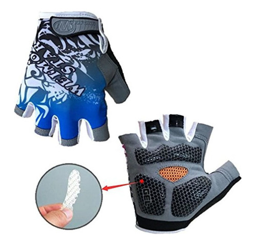 Guantes De Ciclismo Jpojpo Para Hombres Mujeres 3d Gel Pad B