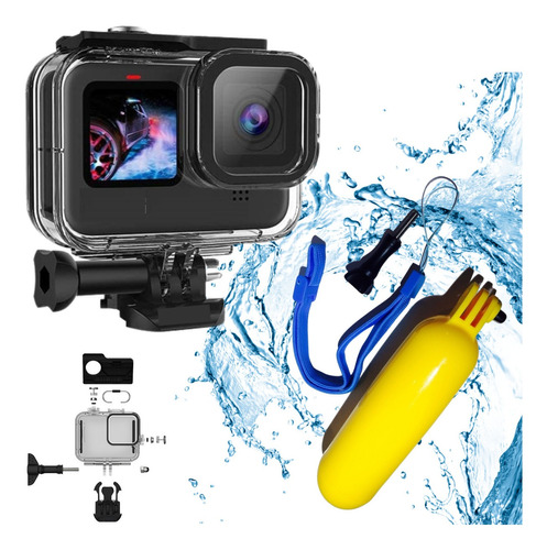 Estanque Caixa Case Bastão Flutuante Boia Gopro Go Pro Hero