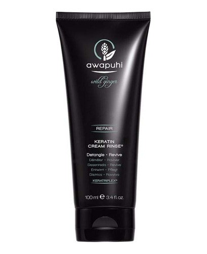 Awapuhi Wild Ginger Por Paul Mitchell Keratin Cream Enjuague