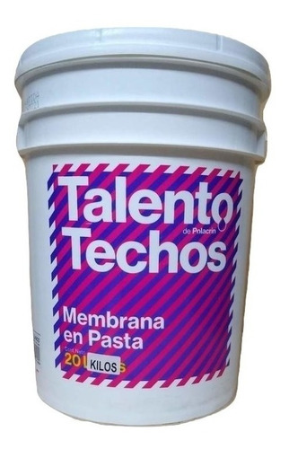 Polacrin Talento Membrana Techos X 20 Litros 