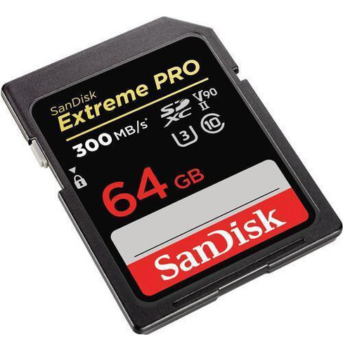 Cartão Memória Extreme Pro Sd Xc 64gb Uhs-ii 300mb/s