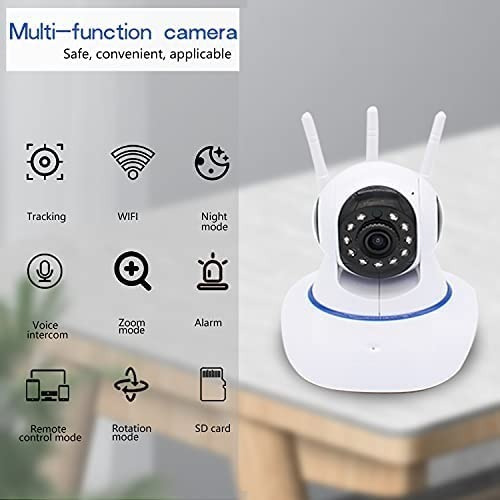 Imagen 4 de 8 de Camara De Seguridad Yoosee Ip Wifi Full Hd 1080p 3 Antenas