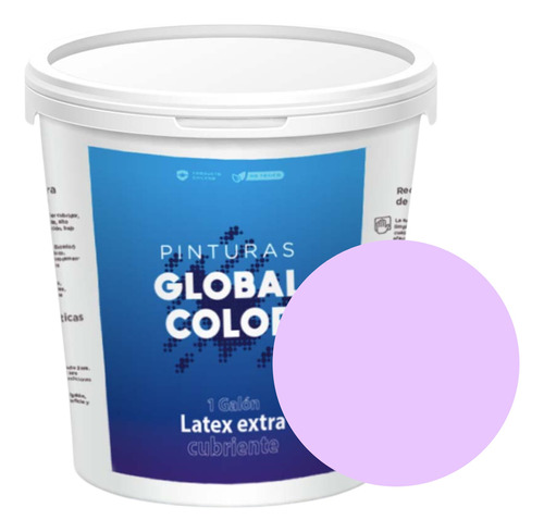 Latex Extra Cubriente, Global Color, Galón, Violeta